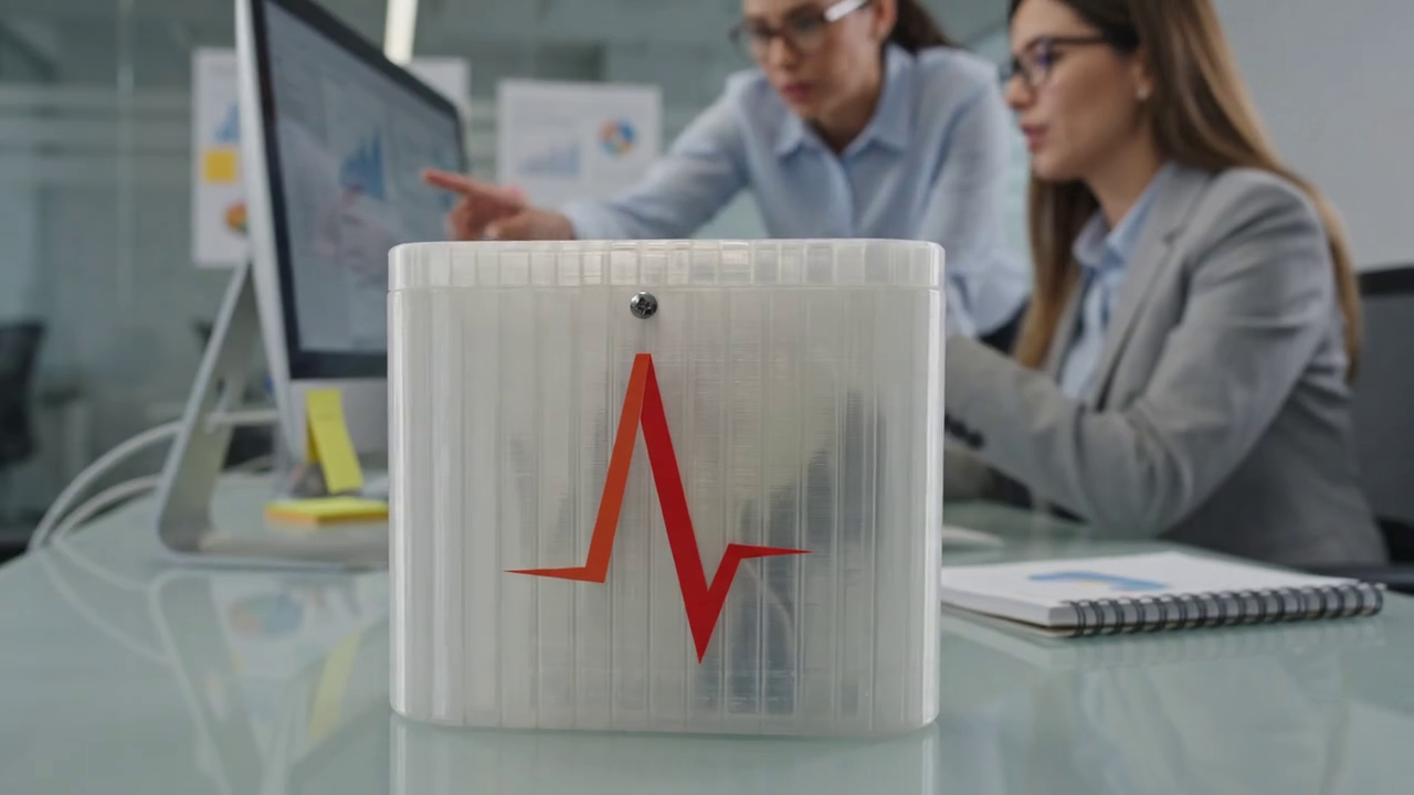 SkyAlert Mini en un negocio protegiendo al equipo y clientes